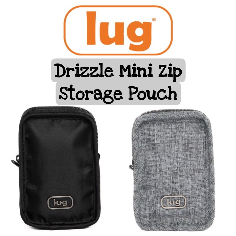 Lug Drizzle Mini Zip Storage Pouch NWT